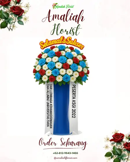 Standing Flowers Habitate Garden Lounge Jakarta
